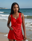 Elegant Tankini with Supportive Comfortable Fit
