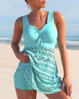 Elegant Tankini with Supportive Comfortable Fit