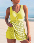 Elegant Tankini with Supportive Comfortable Fit