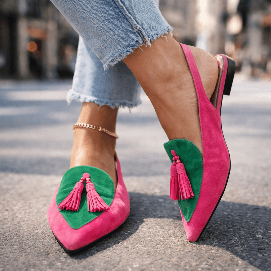 Eliza | Strappy Sandals with Tassel Detail