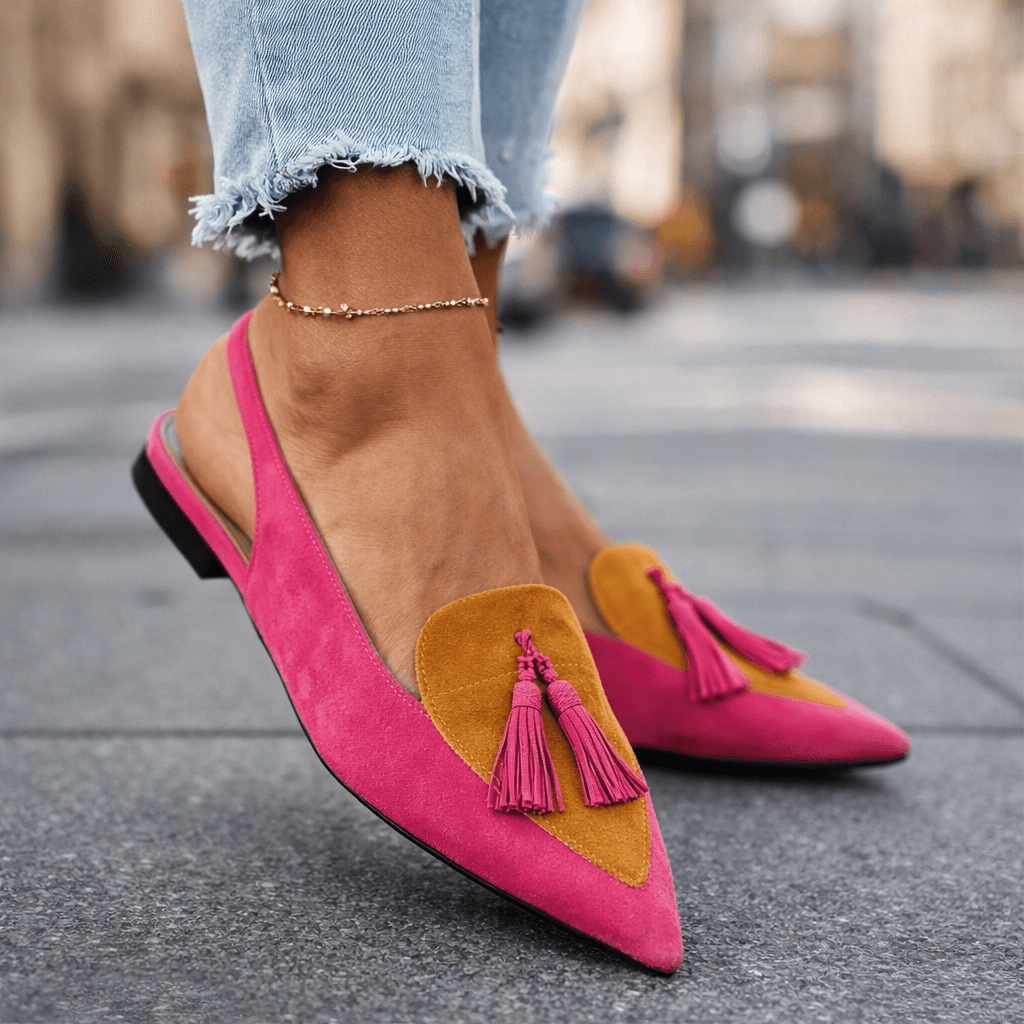 Eliza | Strappy Sandals with Tassel Detail
