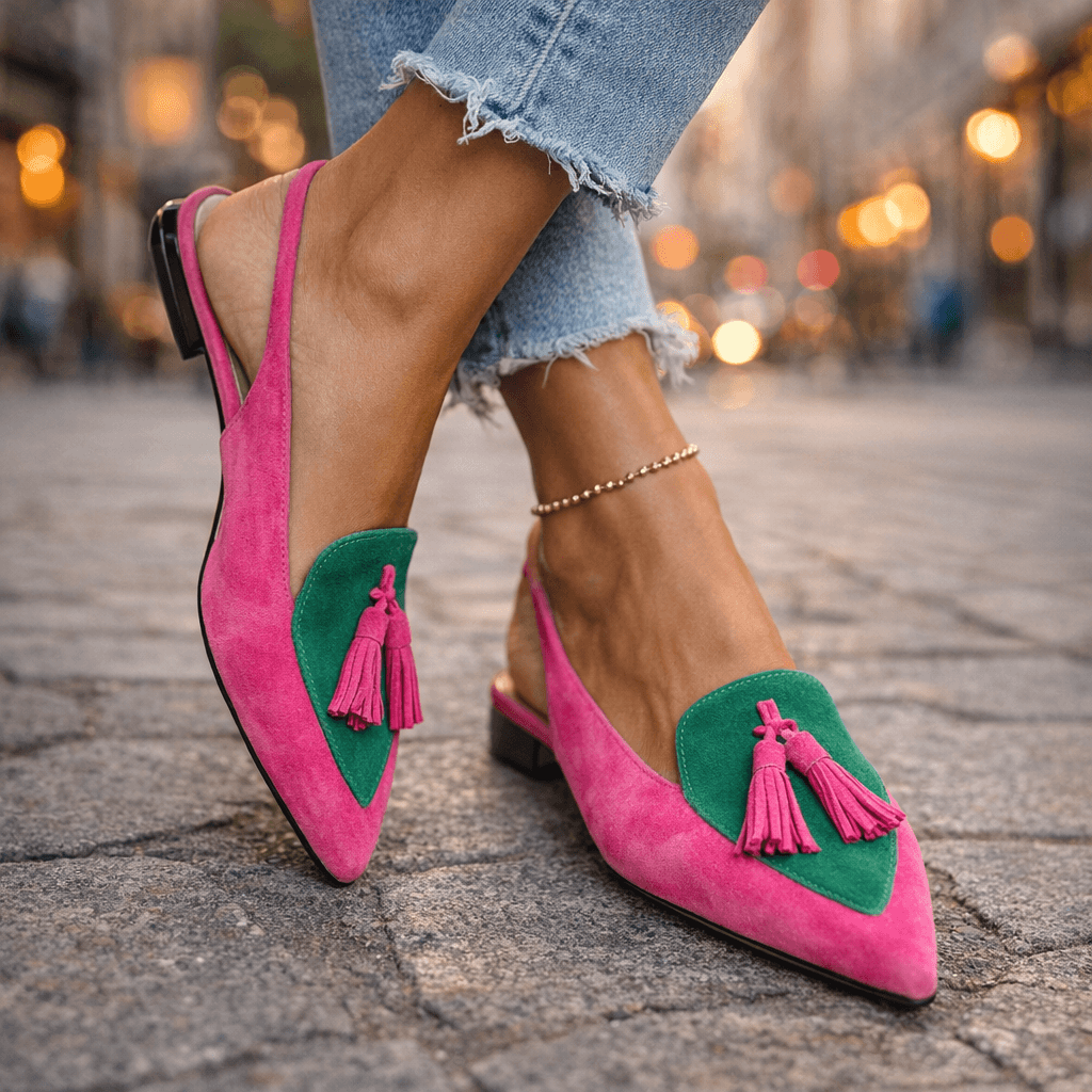Eliza | Strappy Sandals with Tassel Detail