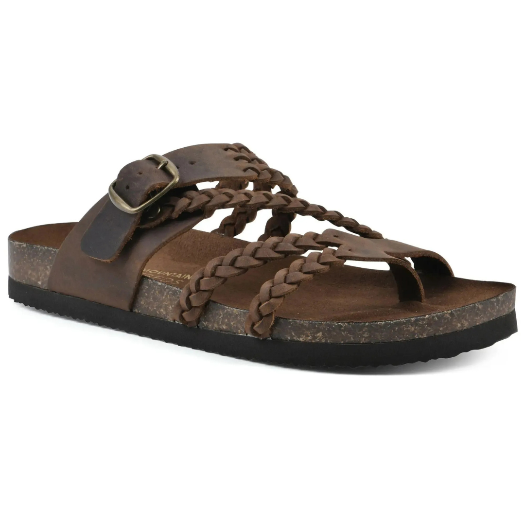 HAYLEIGH™ – Orthopedic Braided Leather Sandal