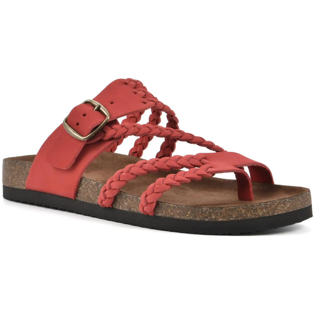 HAYLEIGH™ – Orthopedic Braided Leather Sandal