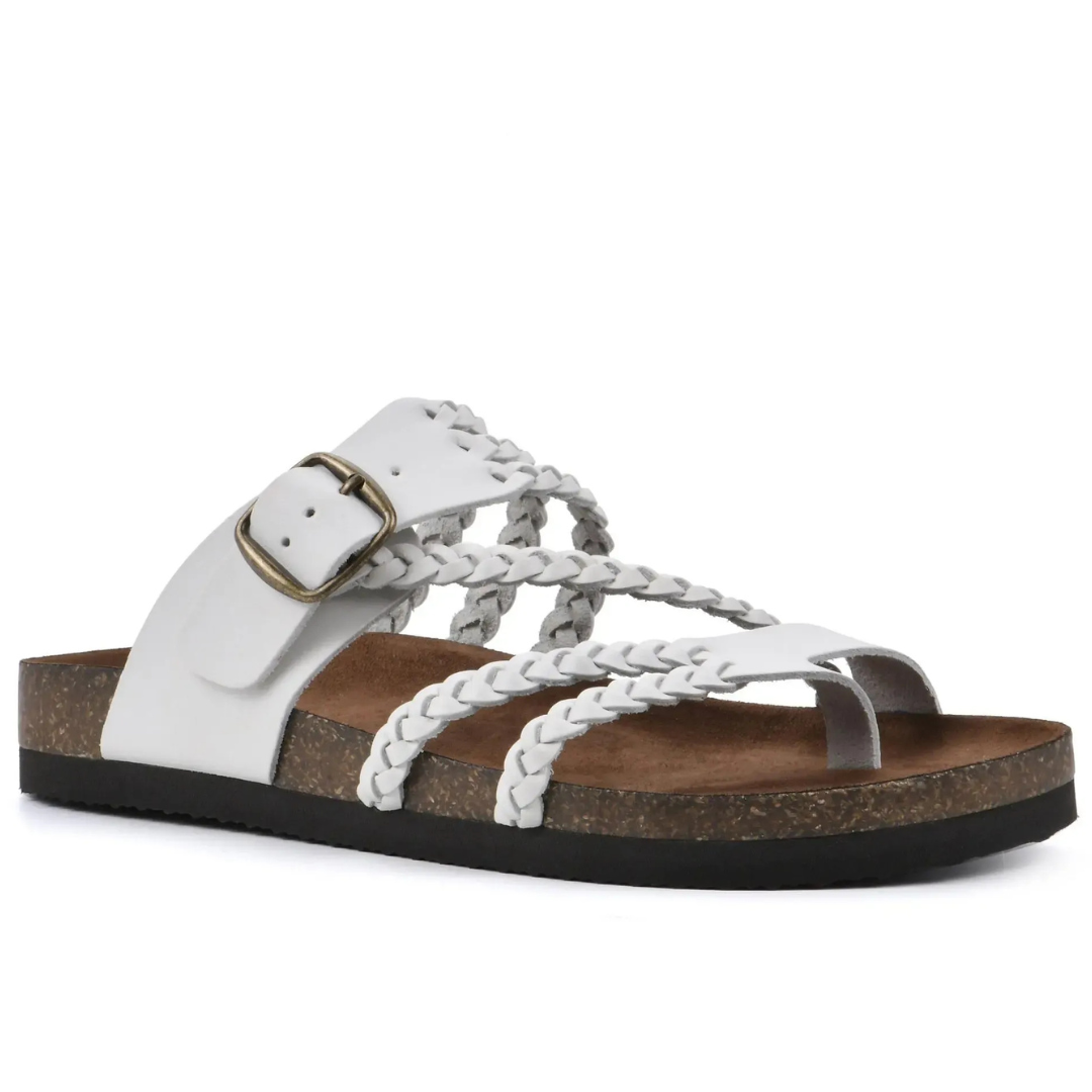 HAYLEIGH™ – Orthopedic Braided Leather Sandal