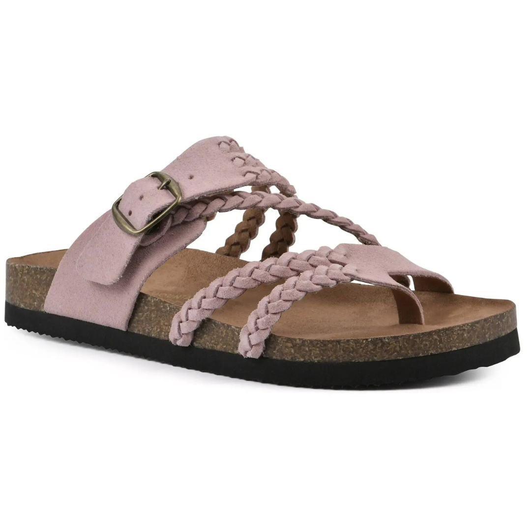 HAYLEIGH™ – Orthopedic Braided Leather Sandal