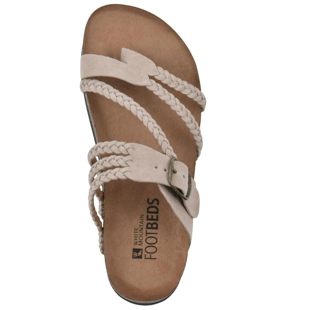 HAYLEIGH™ – Orthopedic Braided Leather Sandal