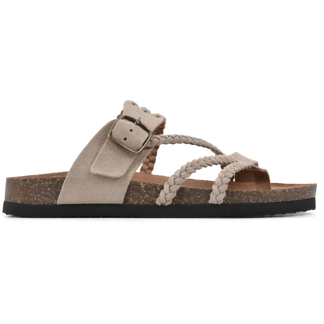 HAYLEIGH™ – Orthopedic Braided Leather Sandal