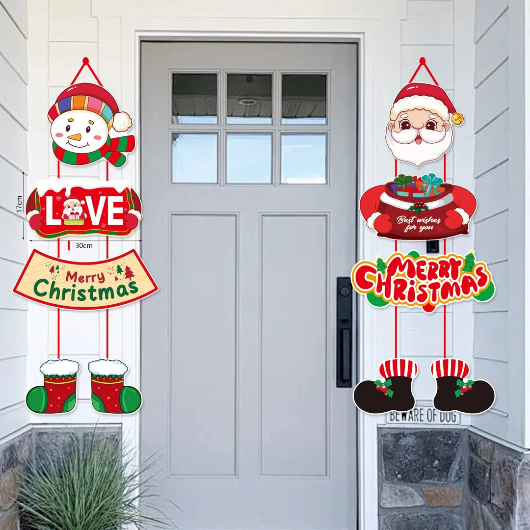 Jolly Door™ Christmas Door Hanging