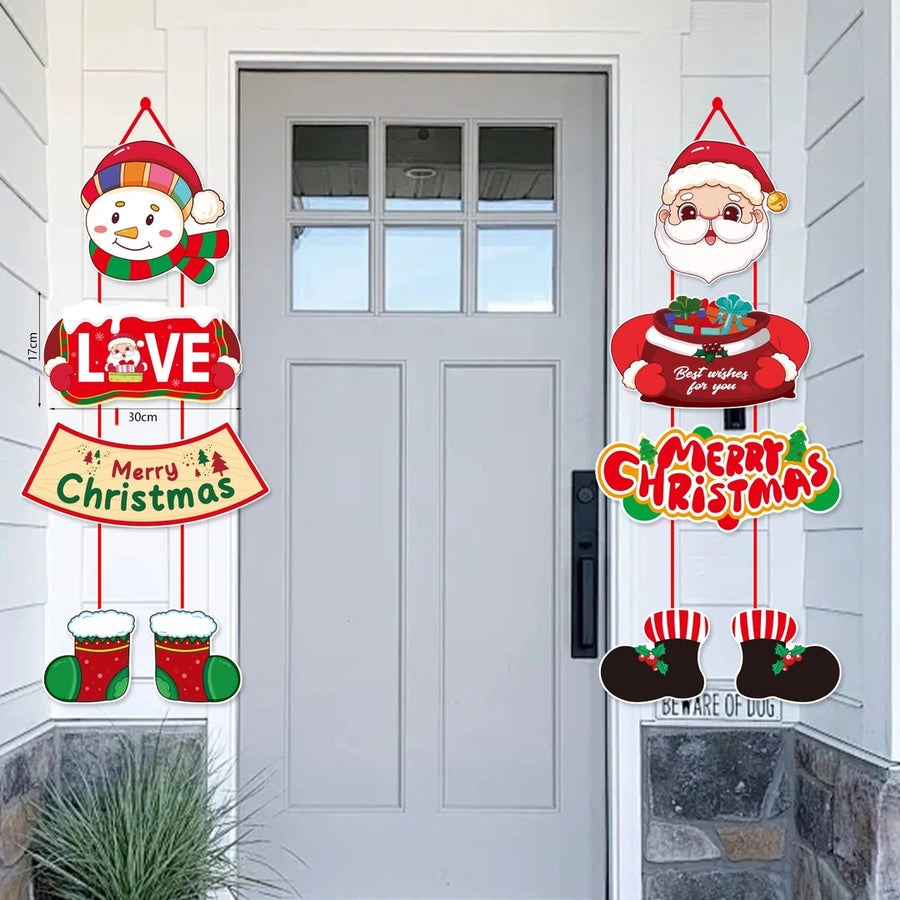 Jolly Door™ Christmas Door Hanging